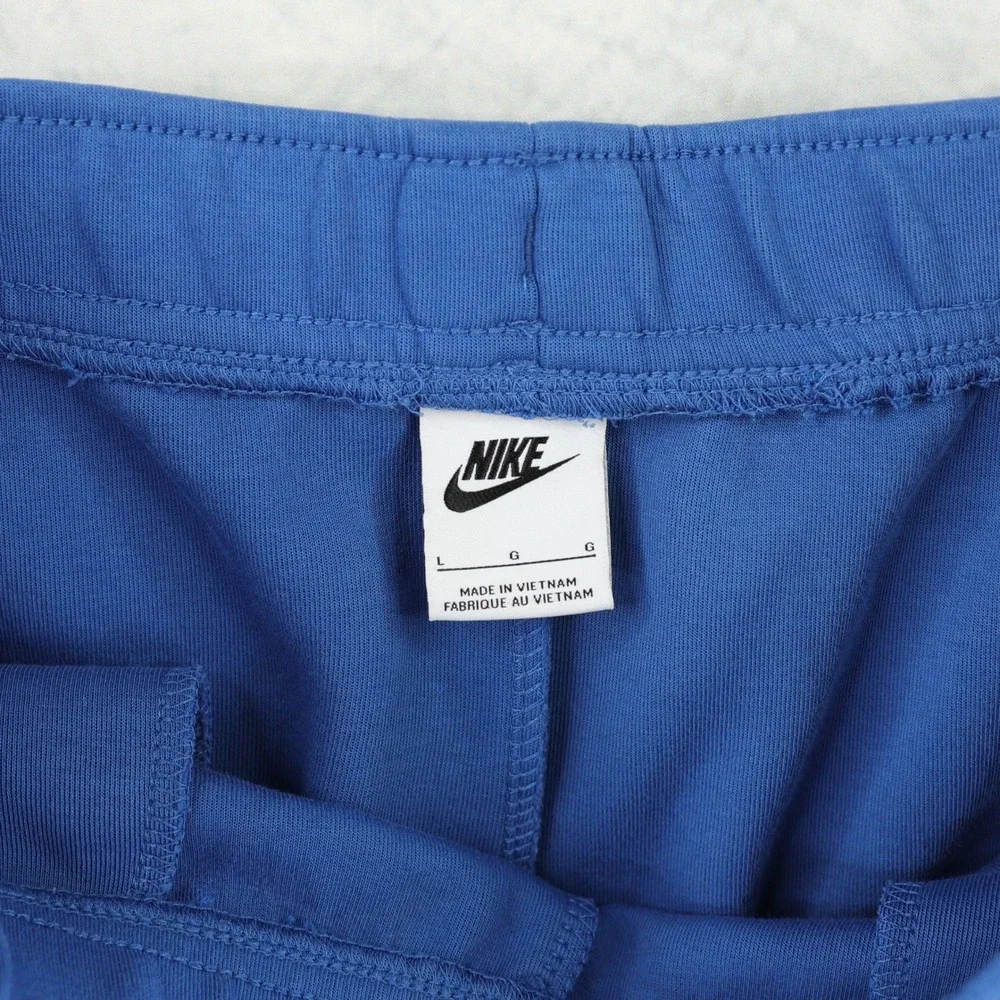 Nike Tech Fleece Joggers Men Large Blue Tapered Sweatpants CU4495-403